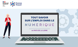 L'emploi dans le secteur du numérique en Pays de la Loire