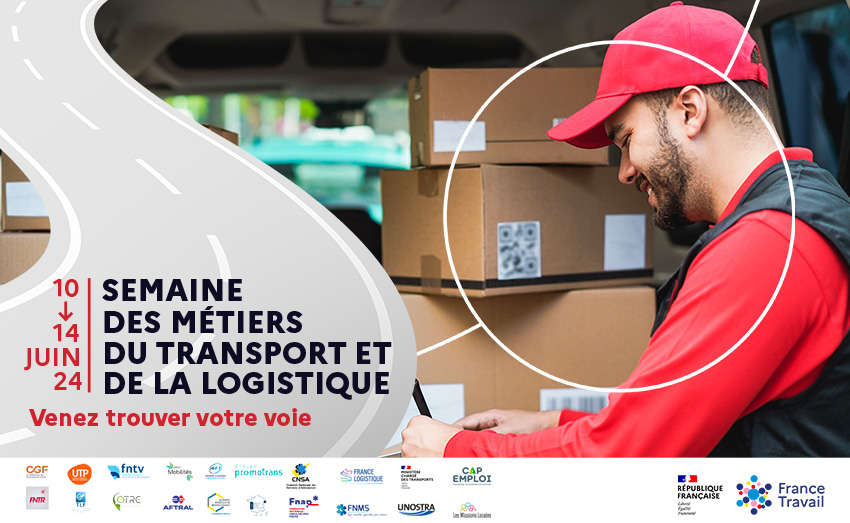 Du 10 au 14 juin, découvrez les opportunités des métiers du transport et de la logistique partout en Bourgogne-Franche-Comté.