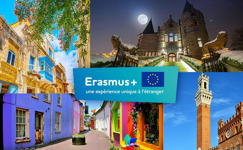 Avec le programme de mobilité européenne ERASMUS+ vous pouvez vivre une expérience de trois mois en entreprise en Irlande, Italie, Suède ou à Malte