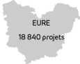 Eure 18 840 projets en 2023