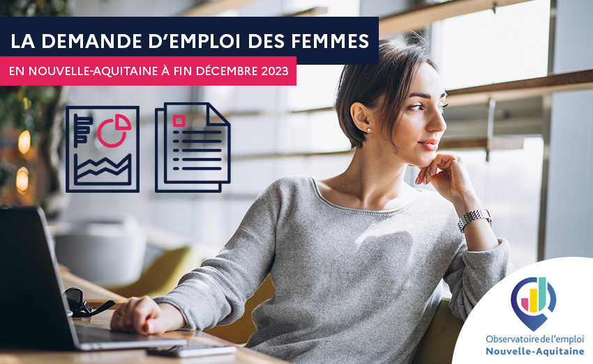 Visuel l'emploi des femmes en Nouvelle-Aquitaine