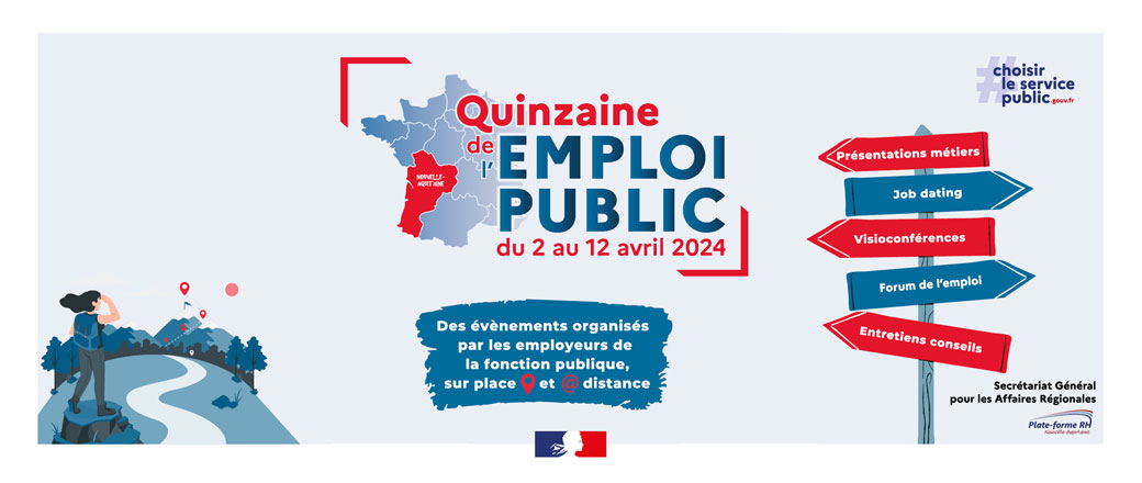 Quinzaine de l’emploi public en Nouvelle-Aquitaine